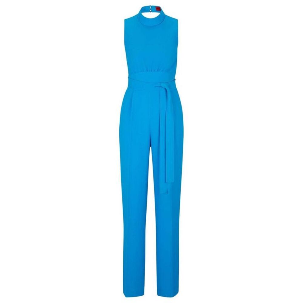 Hugo Womens/Ladies Kisuse Polyester Blend Jumpsuit / Blue
